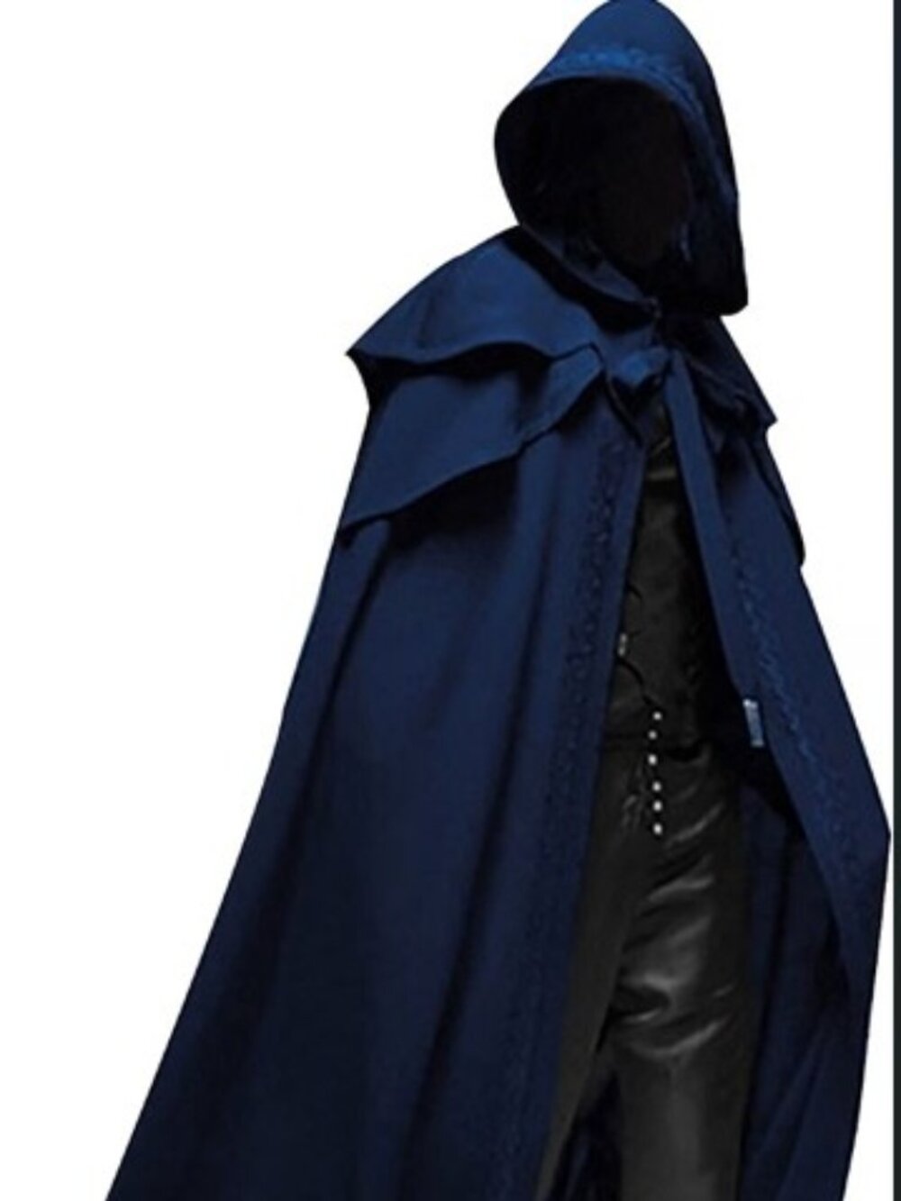 Unisex Hooded Cloak for Costumes and Cosplay